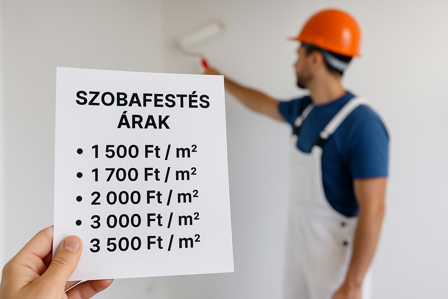 Szobafestés árak Zuglóban – 2026