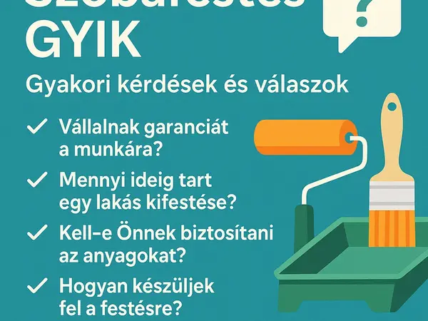 Gyakori kérdések festés előtt – ZuglóFestés